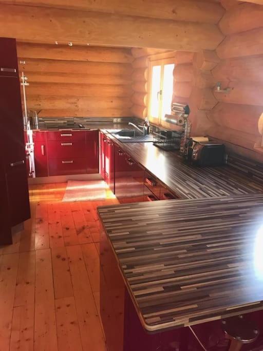 Chalet Les Pins Blancs Allos Extérieur photo